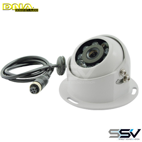 DNA RV101PW White Heavy Duty Round CCD Camera - PAL