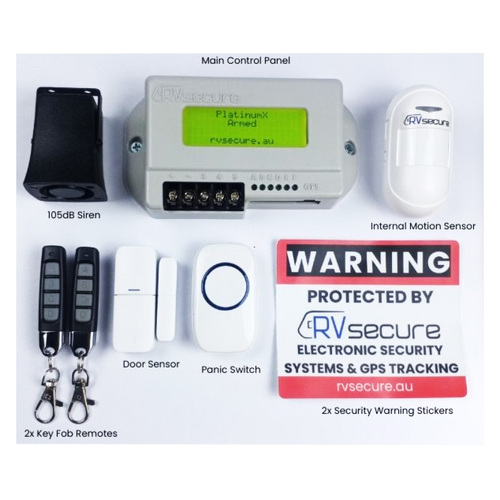 PlatinumX Gen3 all-in-one security system to protect Caravan