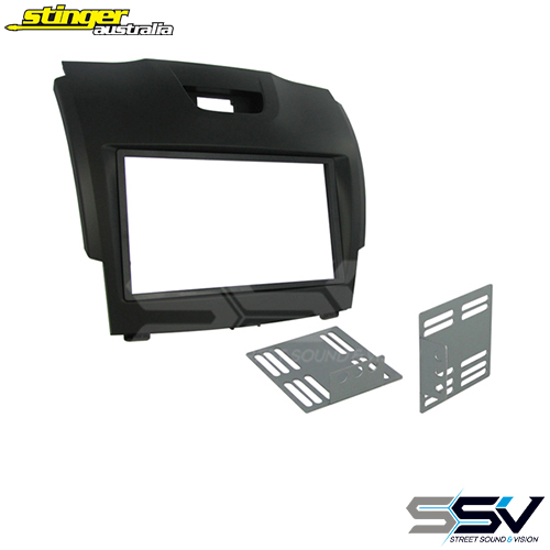 Stinger Australia To Suit Isuzu Double DIN Radio Fascia Kit