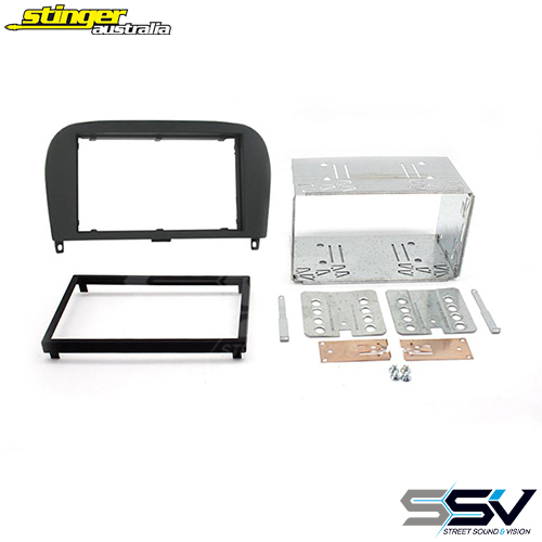 Stinger Australia To Suit Mercedes Double DIN Radio Fascia Kit