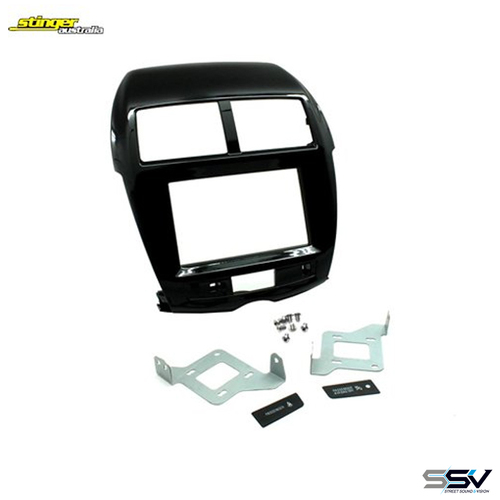 Stinger SFDMT02 DIN Radio Fascia Kit To Suit Mitsubishi ASX 2010 - 2013 (XA) & 2013 - 2019 (XB - XC)