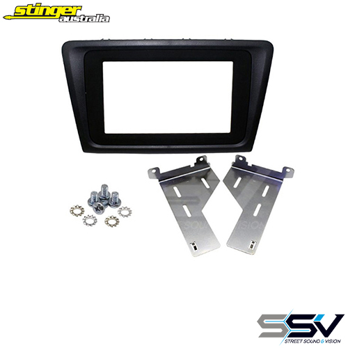 Stinger Australia To Suit Skoda Double DIN Radio Fascia Kit