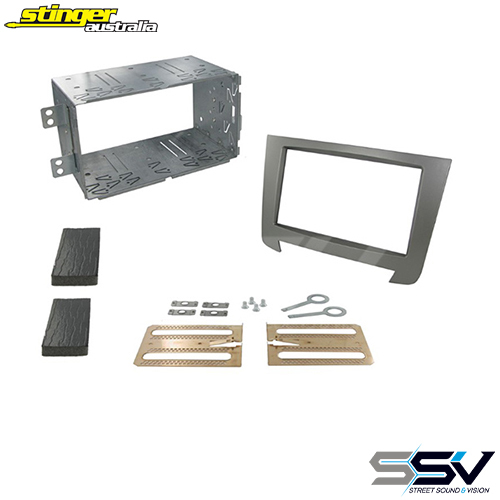 Stinger Australia To Suit Ssangyong Double DIN Radio Fascia Kit