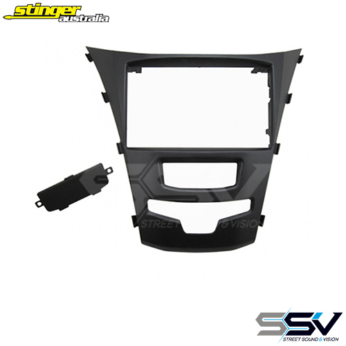 Stinger Australia To Suit Ssangyong Double DIN Radio Fascia Kit