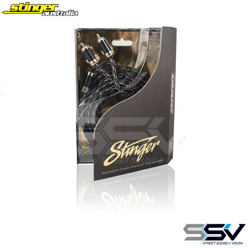 Stinger 2 Channel Audiophile 1.5ft RCA Lead