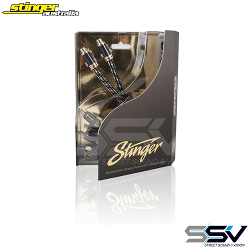 Stinger Male Audiophile Splitter RCA Lead