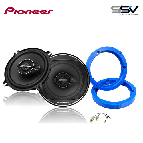 Pioneer Audio Upgrade Package to suit Suzuki Jimny 3-Door front speaker set up