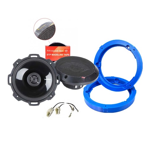 Rockford Punch Audio Upgrade Package to suit Suzuki Jimny 3-Door front speaker set up