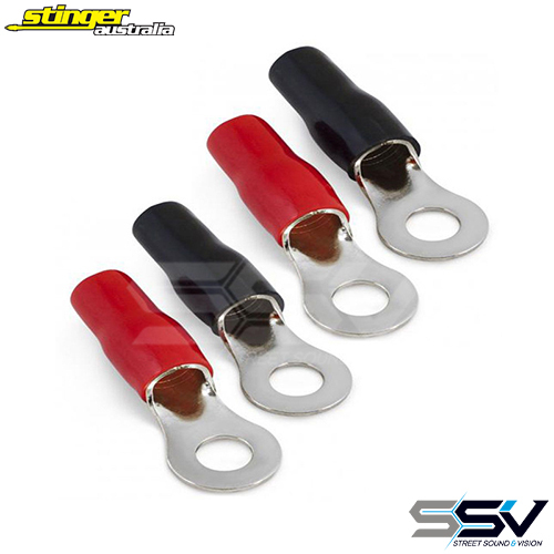 Stinger Ring Terminal 4 Pack - 4Ga