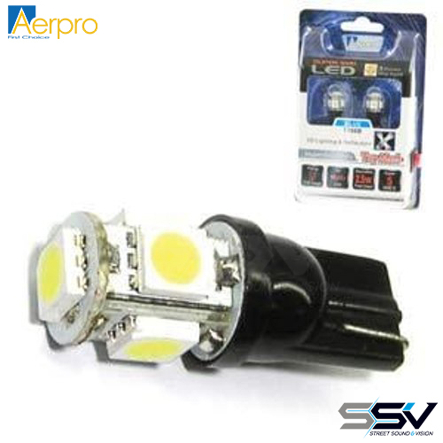 Aerpro T106B 5 SMD LED T10 Wedge Type Blue