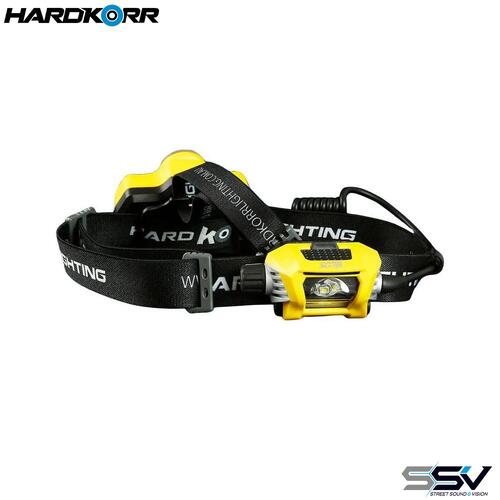 Hardkorr Lighting T600 600 Lumen Heavy Duty Rechargeable Head Torch