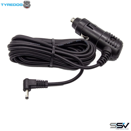 Tyredog TD-12VCP Replacement Cigarette Lighter 12V/24V Powercord for Tyredog Monitors