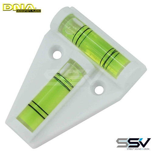 DNA TLEVEL T Typ 2 Way Mini Spirit Level Tool White