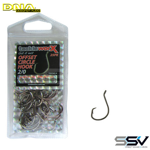 DNA TOCH2.0 Offset Circle Hook 2/0 - 25 Pack