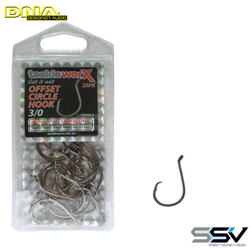 DNA TOCH3.0 Offset Circle Hook 3/0 - 20 Pack