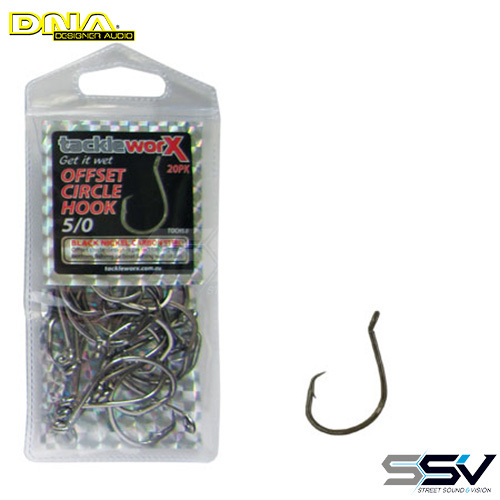 DNA TOCH5.0 Offset Circle Hook 5/0 - 20 Pack