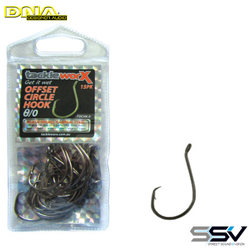 DNA TOCH8.0 Offset Circle Hook 8/0 - 15 Pack