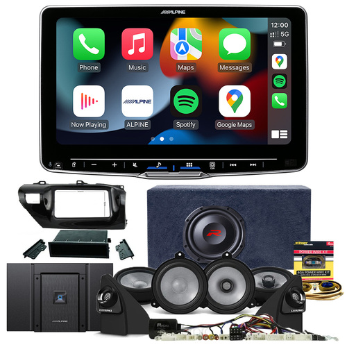 Premium Car Audio Bundle To Suit Toyota Hilux N80 2016+