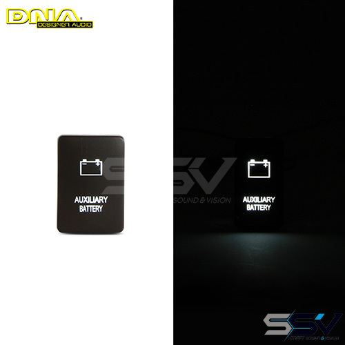 DNA TOYSW03AB Small Switch To Suit Toyota Aux Battery