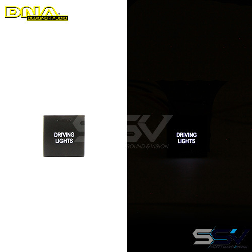 DNA TOYSW04DL Small Square Switch Suit To Suit Toyota Driving