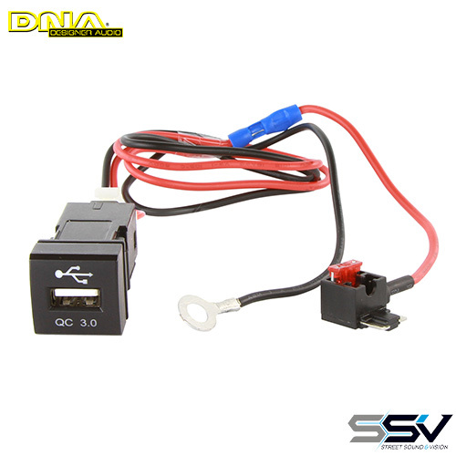 DNA TOYUSB04 USB Charger To Suit Small Square To Suit Toyota