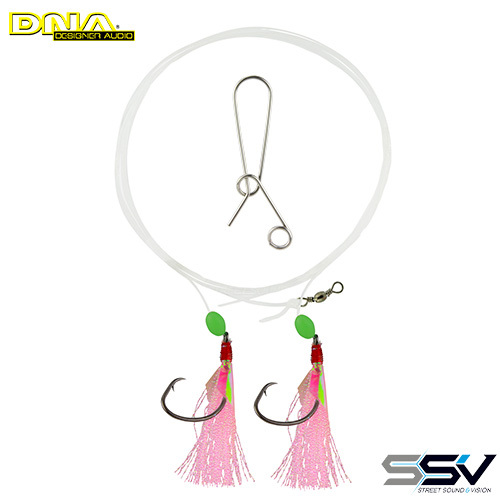 DNA TS500PS Snapper Attractor Rig 5/0 - Pink Shrimp