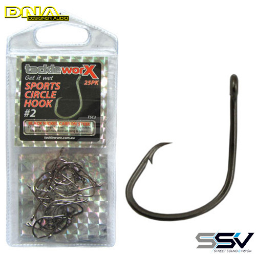 DNA TSC2 Sports Circle Hook #2 - 25 Pack