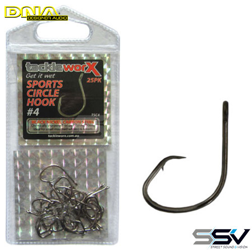 DNA TSC4 Sports Circle Hook #4 - 25 Pack