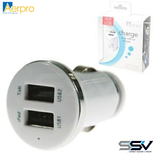 Aerpro USBM22 3.1 Amp Dual USB Charger