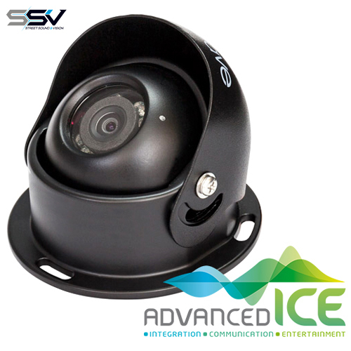 Round Black Caravan Camera