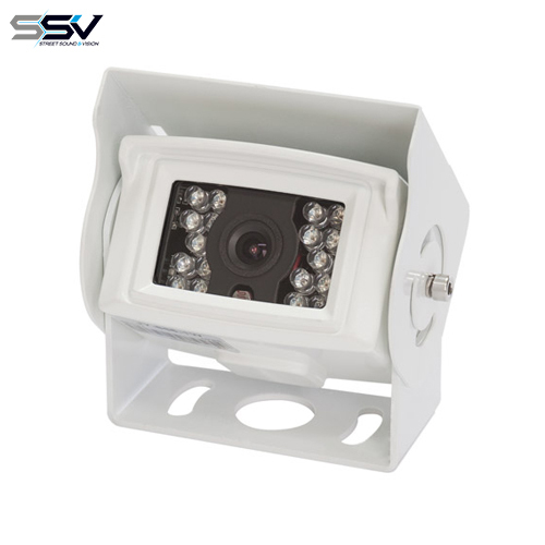 Square White Caravan Camera