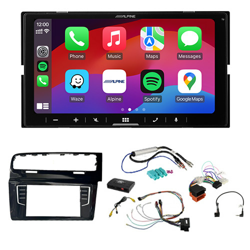 Alpine ILX-W670A Multimedia Upgrade Package To Suit Volkswagen Golf (2013-2016) MK7