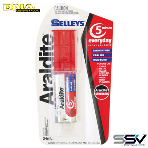 DNA WA524M Selley Araldite 5m Syringe 24ml