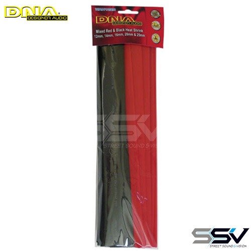 DNA WAH1225 Mixed Heat Shrink 12mm To 25mm Pack