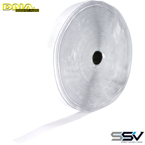 DNA WAH2525W Adhesive Hook 25mm x 25 Mtr Roll - White