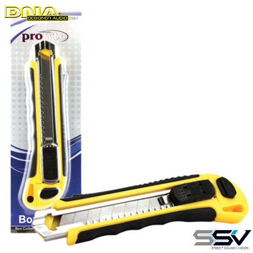 DNA WBC001 Box Cutter Knife With 3 Spare Blades