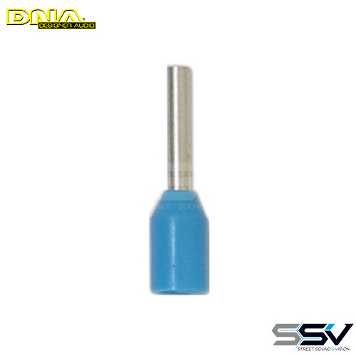 DNA WCE175 Blue Cord End Crimp - 100 Pack