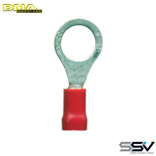 DNA WCI105 8.4mm Red Ring Terminal 100 Pack