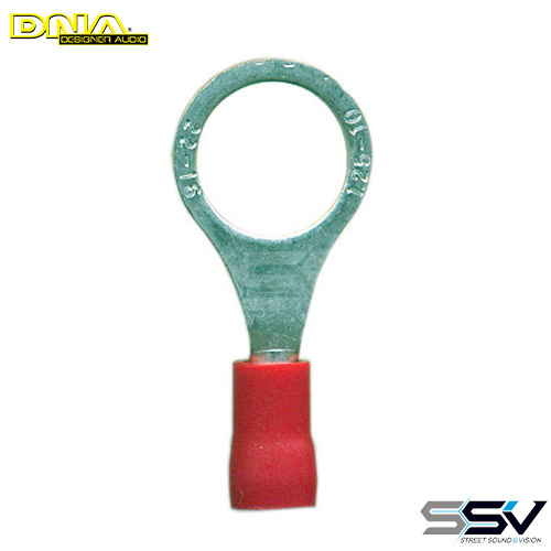 DNA WCI106 10.5mm Red Ring Terminal 100 Pack