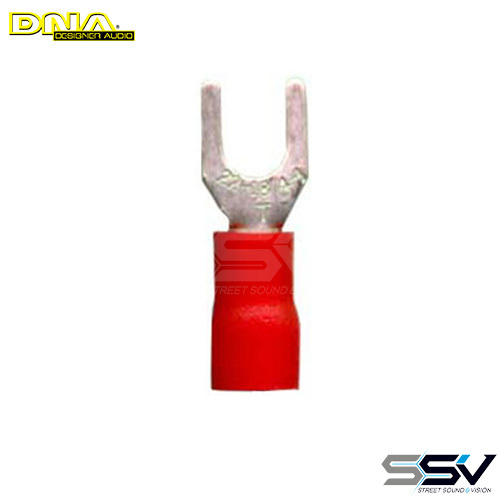 DNA WCI108 4.3mm Red Fork Terminal - 100 Pack