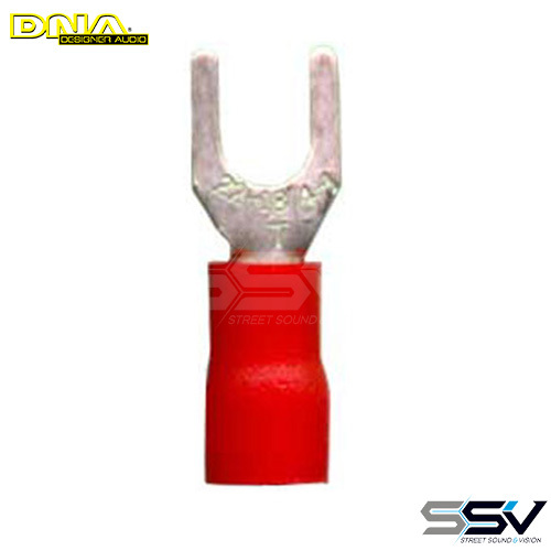 DNA WCI109 4.3mm Red Fork Terminal - 100 Pack