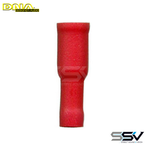 DNA WCI118 4mm Red Female Bullet 100 Pack