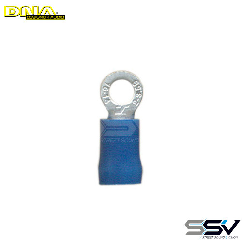 DNA WCI120 3.7mm Blue Ring Terminal - 100 Pack