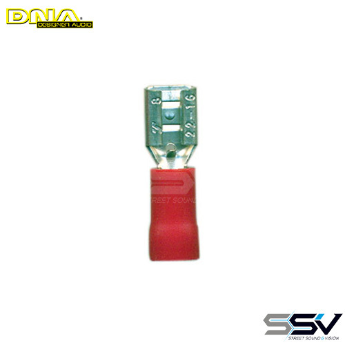 DNA WCI144 4.8mm Red Fem Unins Spade 100 Pack