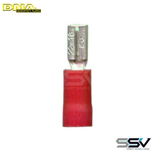 DNA WCI152 2.8mm Red Female Crimp Terminal 100 Pack