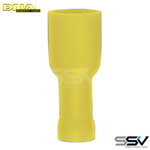 DNA WCI157 5mm Female Bullet Yellow -100 Pack