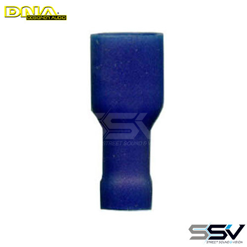 DNA WCI174 6.4mm Blue Fully Insulated Terminal100Pk