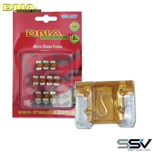 DNA WFL107 7.5 Amp Micro Blade Fuse - 10 Pack