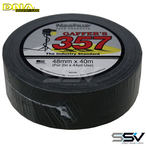 DNA WNG4840B 357 Nashua Gaffa 48mm x 40 Metre Black