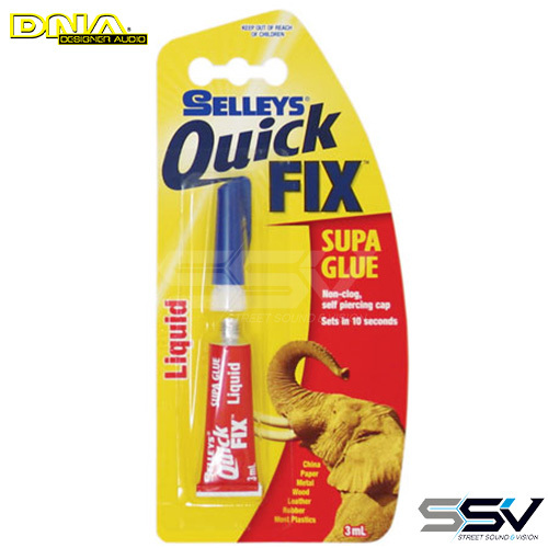 DNA WQFL3M Selleys Quick Fix Super Glue